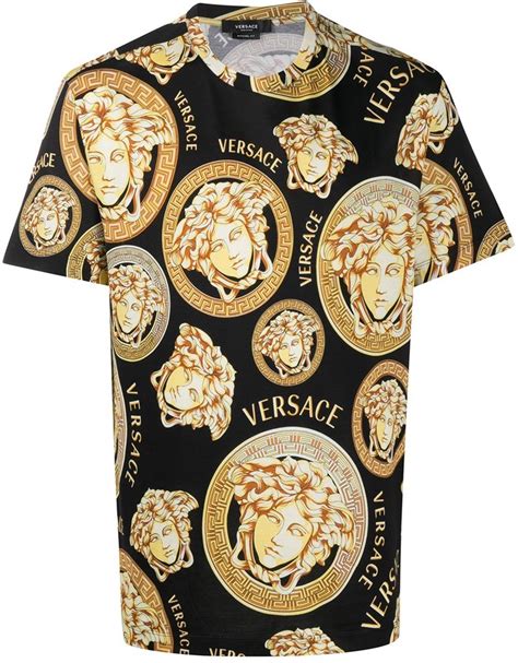 versace shirt heren medusa|versace medusa shirt men.